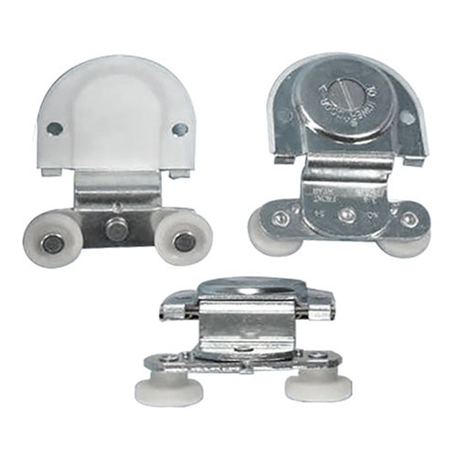 2 Wheel, 3/4 inch Dia., 1/2 offset - Back Closet Door Roller - 2 Wheel, 3/4 inch Dia., 1/2 offset - Back Closet Door Roller