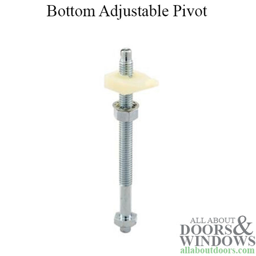 Bi Fold Closet Door Bottom Pivot Rod Adjustable - Bi Fold Closet Door Bottom Pivot Rod Adjustable