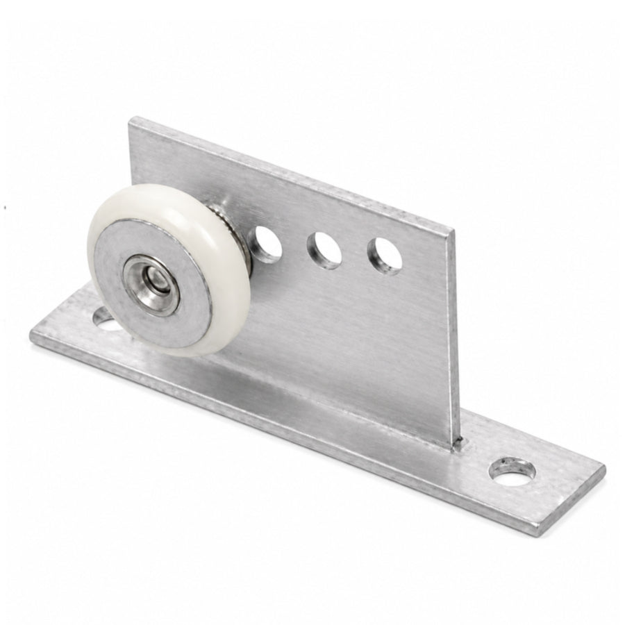 Shower Door Roller Assembly, Roller 7/8 Inch Oval Edge - Shower Door Roller Assembly, Roller 7/8 Inch Oval Edge