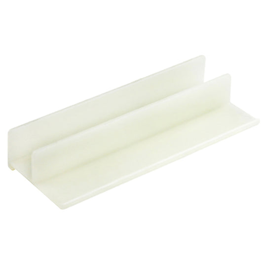 Bottom Guide Used on Framed Tub Enclosures White