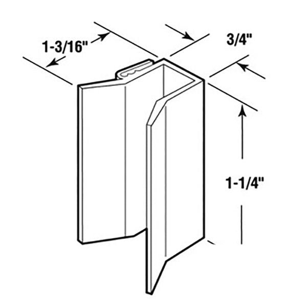 Shower Door Jamb Guide - Shower Door Jamb Guide