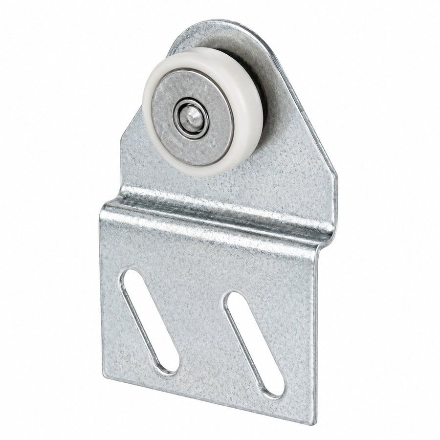 Shower door roller: 3/4 Flat Wheel w/ Bracket - Shower door roller: 3/4 Flat Wheel w/ Bracket