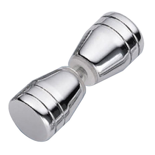 Shower Door Pull, 2 sided - Bright Chrome - Shower Door Pull, 2 sided - Bright Chrome