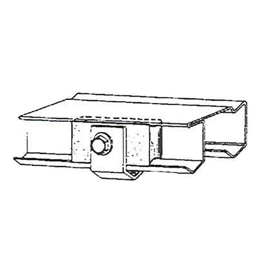 Roller, Wardrobe Door Center Stop - Acme No. 123 - Roller, Wardrobe Door Center Stop - Acme No. 123