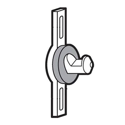 Discontinued Keeper - Sliding Patio Door, Diecast with Rubber Bumper - Zinc