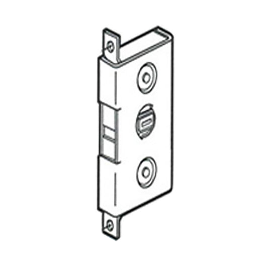 Mortise Lock for Sliding Patio Doors Horizontal Keyway Steel Finish