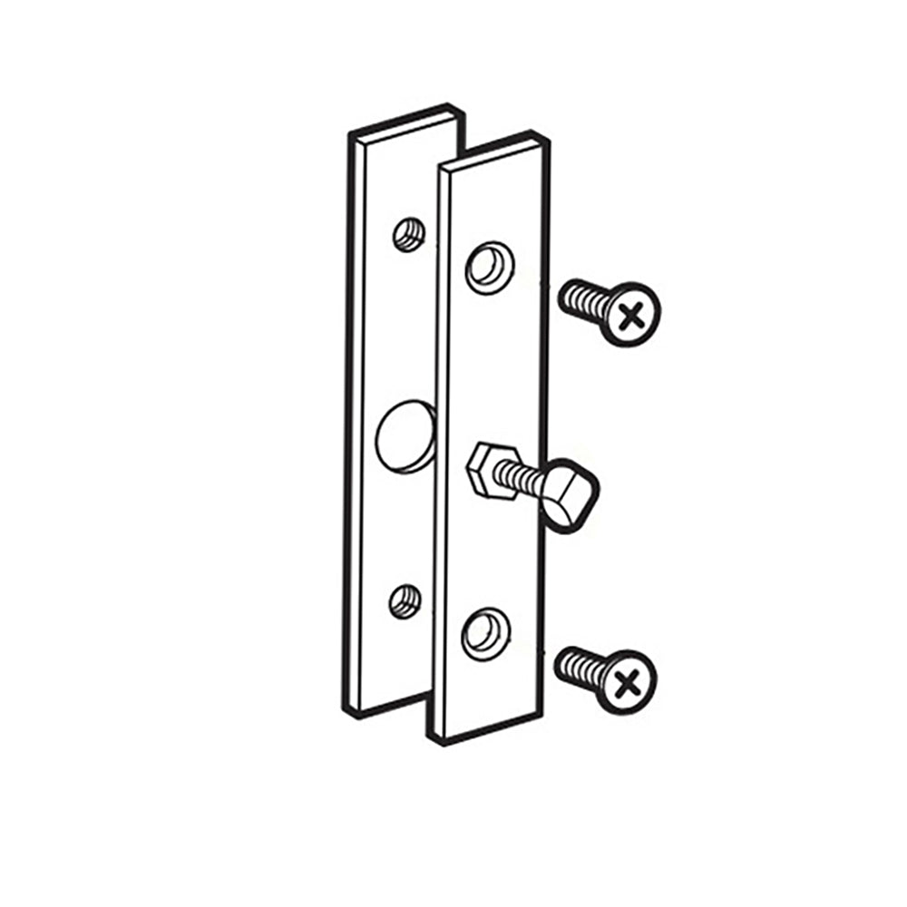 Keeper - Sliding Patio Door, Steel - Aluminum - Keeper - Sliding Patio Door, Steel - Aluminum