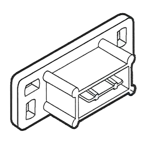 Backplate - Drawer Track - Backplate - Drawer Track