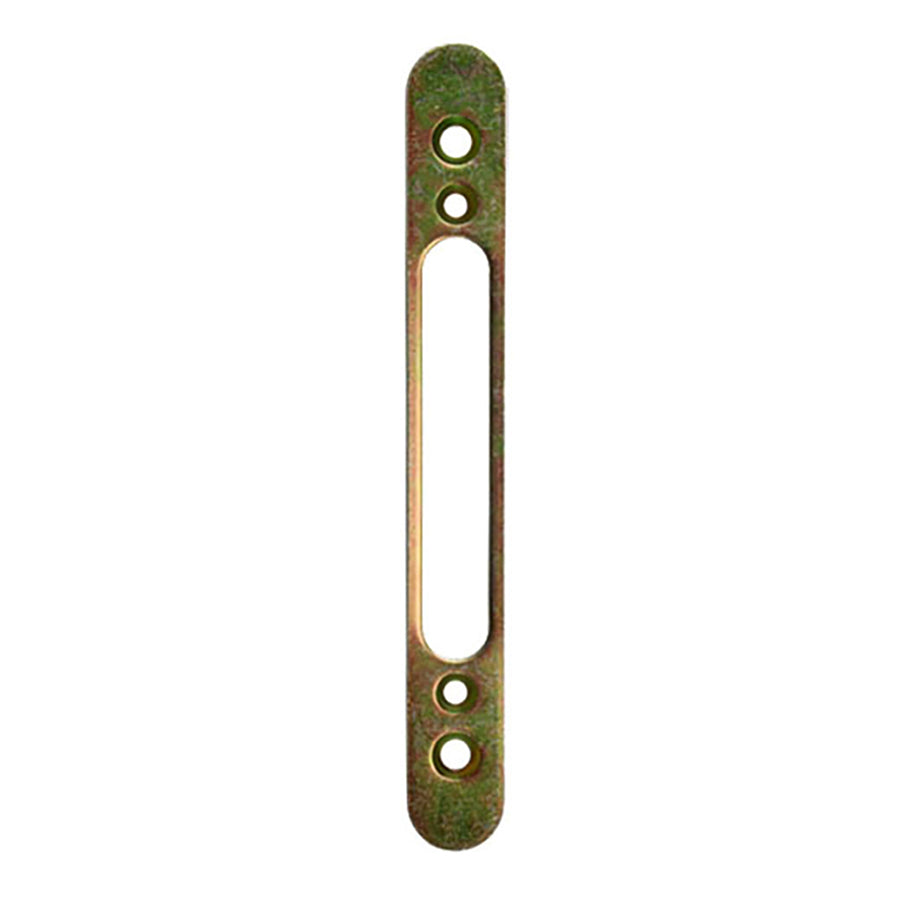 Mortise Lock Face Plate For Sliding Doors  3/4 InchWide 4-5/8 Inch Screw Hole Spacing - Mortise Lock Face Plate For Sliding Doors  3/4 InchWide 4-5/8 Inch Screw Hole Spacing