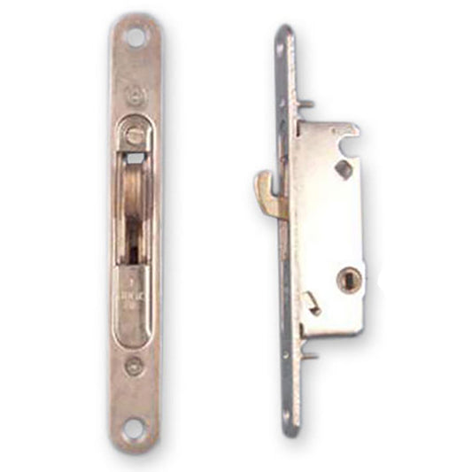 Yellow Dichromate Mortise Lock with Face Plate, Vertical Slot