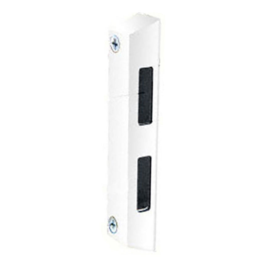 Keeper - Sliding Patio Door, Side Mount, Plastic - White - Keeper - Sliding Patio Door, Side Mount, Plastic - White