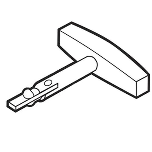 Latch Lever - Sliding Patio Door, Diecast - Gray - Latch Lever - Sliding Patio Door, Diecast - Gray