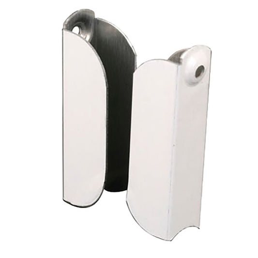 Screen Window Top Hanger, 7/16 Inch, White - 6 Pack