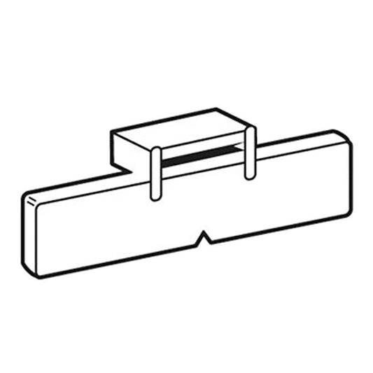 DRAWER TRACK FRONT PLATE