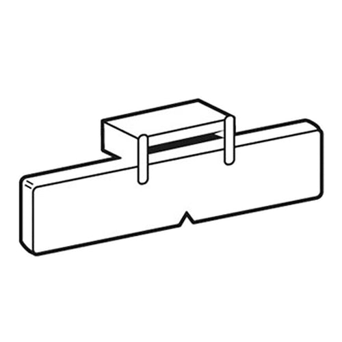 DRAWER TRACK FRONT PLATE - DRAWER TRACK FRONT PLATE