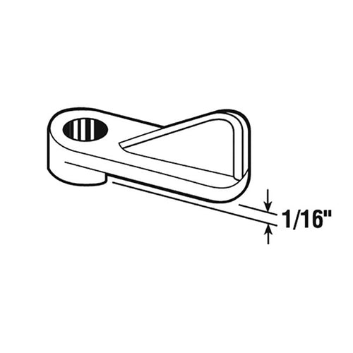 Window Screen Plastic Clips, 1/16 Inch, White -12 Pack - Window Screen Plastic Clips, 1/16 Inch, White -12 Pack