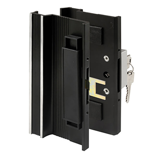 Discontinued - Handle Set, Single Glazed - KEYED - Black