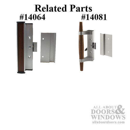 Steel Lever Latch with 1-1/4 Inch Tail for Sliding Glass Door  (Discontinued) - Steel Lever Latch with 1-1/4 Inch Tail for Sliding Glass Door  (Discontinued)