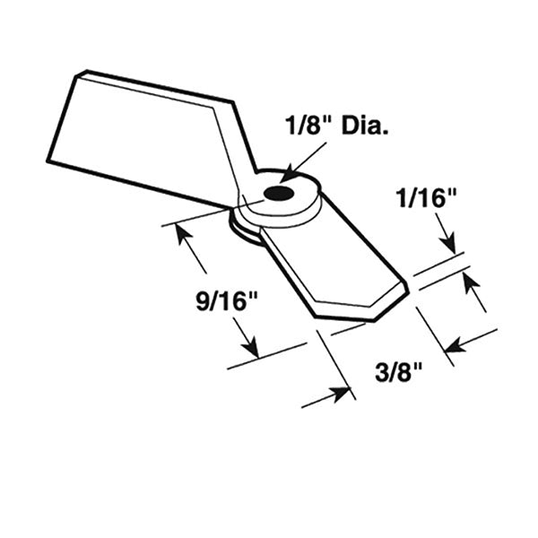 Window Screen Lock Clips / Turn Buttons - 8 Pack - Window Screen Lock Clips / Turn Buttons - 8 Pack