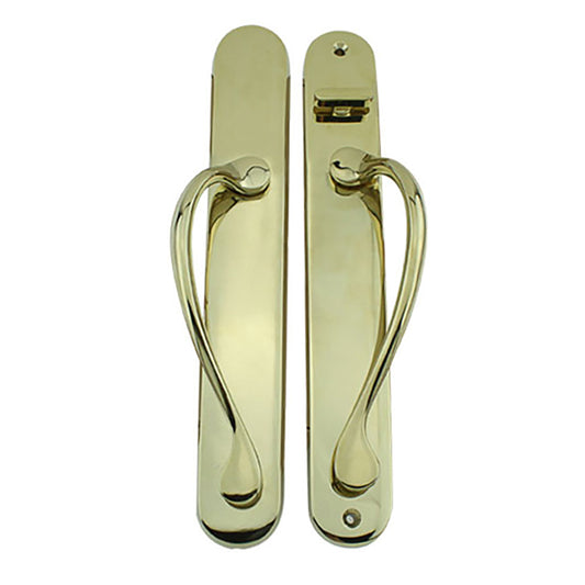Marvin Sliding Door Wide Handle Set, Active, Keyed with Thumbturn, New Style - Choose Color