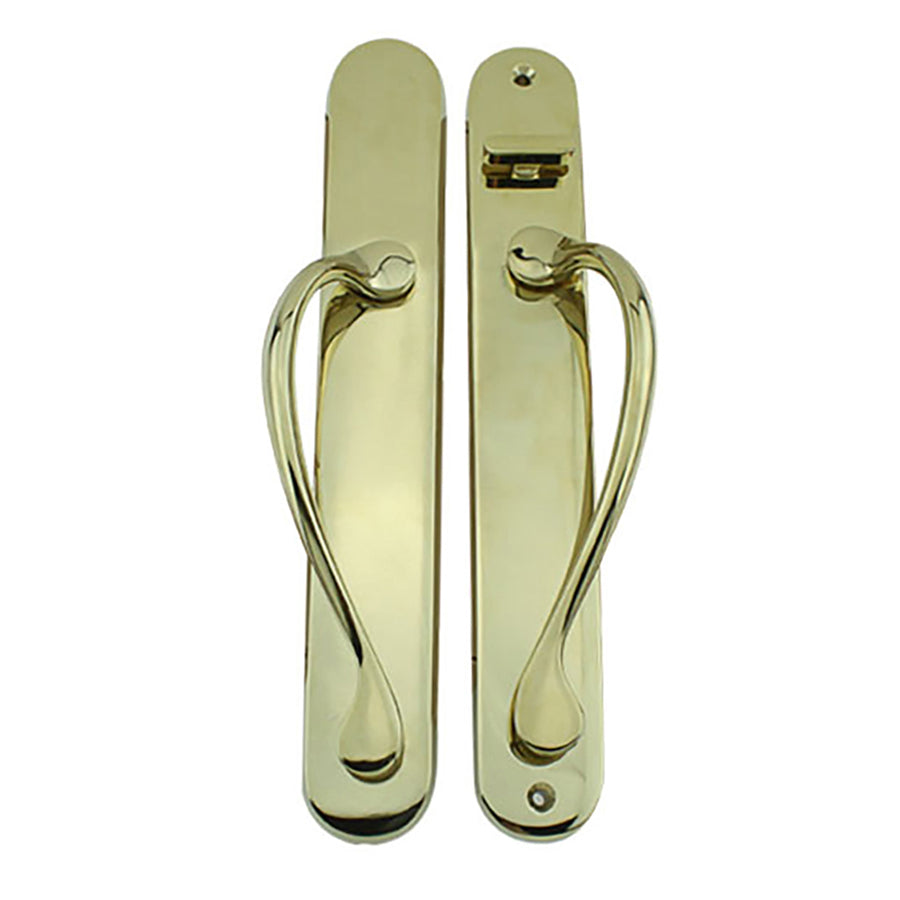 Marvin Sliding Door Wide Handle Set, Active, Keyed with Thumbturn, New Style - Choose Color - Marvin Sliding Door Wide Handle Set, Active, Keyed with Thumbturn, New Style - Choose Color