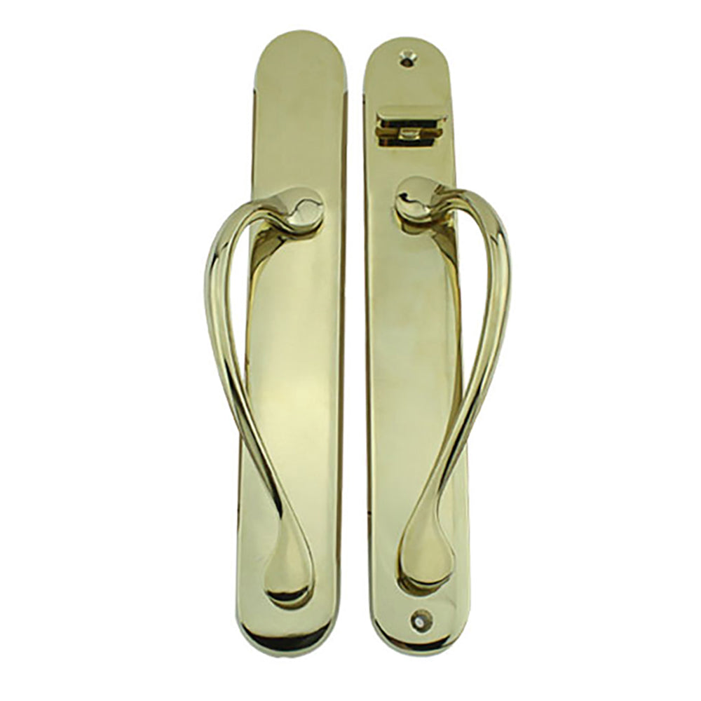 Marvin Sliding Door Wide Handle Set, Active, Keyed with Thumbturn, New Style - Choose Color - Marvin Sliding Door Wide Handle Set, Active, Keyed with Thumbturn, New Style - Choose Color
