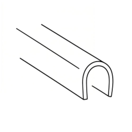 Track Cover for Patio Glass Door Stainless Steel Cap 6 Foot - Track Cover for Patio Glass Door Stainless Steel Cap 6 Foot