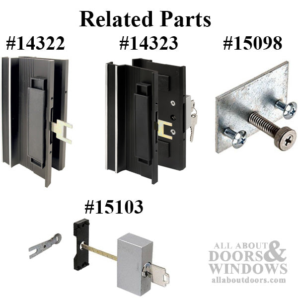 Guaranteed Sliding Patio Door Mortise Lock/Latch 2-1/2