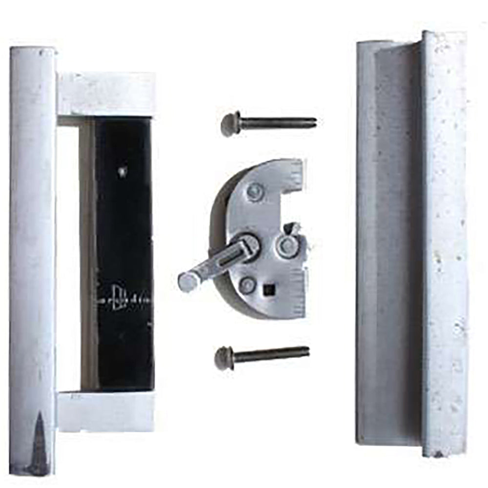 Arcadia Handleset for Sliding Patio Doors 3-5/8
