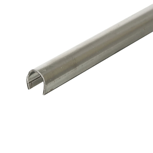 Track Cover for Patio Glass Door Stainless Steel Cap 6 Foot