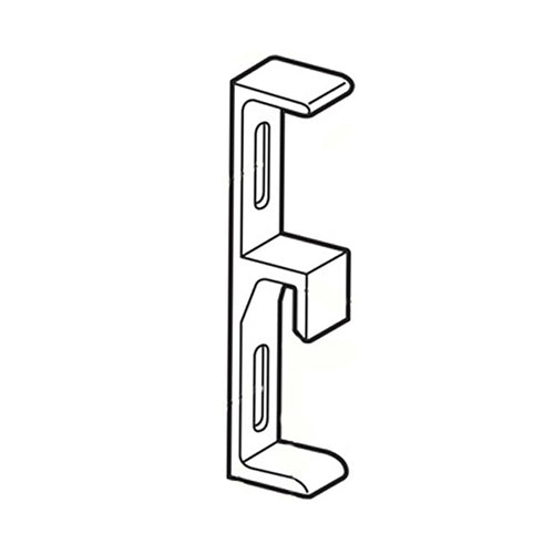 Keeper / Strike, 11/32 Wide, for Sliding Patio Door - Keeper / Strike, 11/32 Wide, for Sliding Patio Door