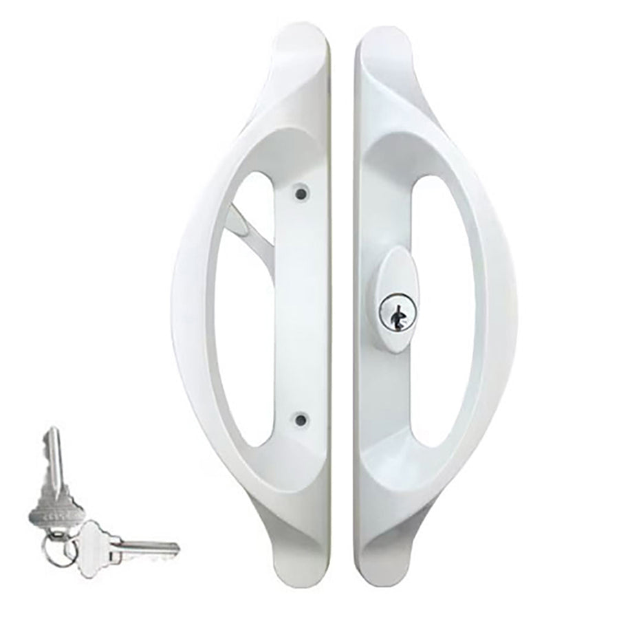 Truth Sliding Door Handle Active Door Handle With Center Key Cylinder - Truth Sliding Door Handle Active Door Handle With Center Key Cylinder