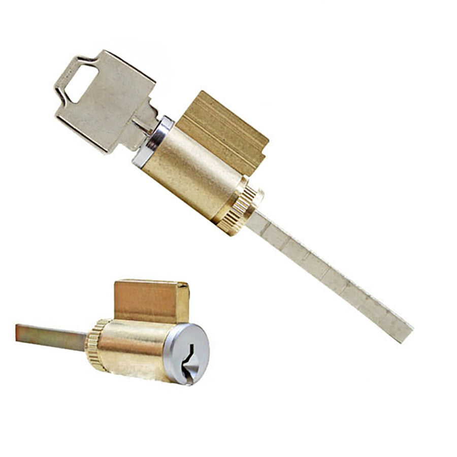 American Keyed Lock Cylinder  1-1/16 inch x 2-1/8-  Keyed Different - American Keyed Lock Cylinder  1-1/16 inch x 2-1/8-  Keyed Different