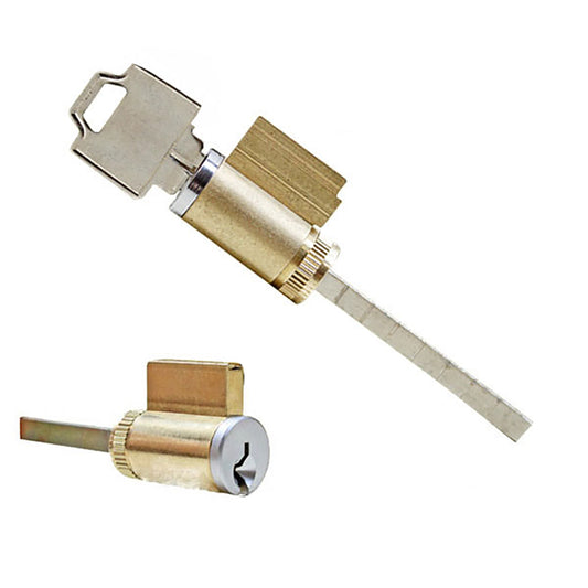American Keyed Lock Cylinder  1-1/16 inch x 2-1/8-  Keyed Different