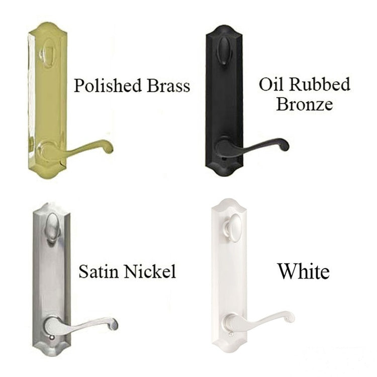 Peachtree Prado Handle Set For Hinged Patio Door Hardware Weiser Key Door Lock and Handle - Peachtree Prado Handle Set For Hinged Patio Door Hardware Weiser Key Door Lock and Handle