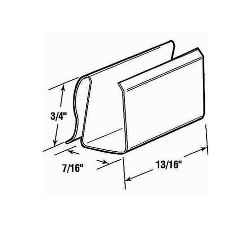 Plastic Retainer Clips Fits Over Both 3/8” & 7/16” Frame - Plastic Retainer Clips Fits Over Both 3/8” & 7/16” Frame