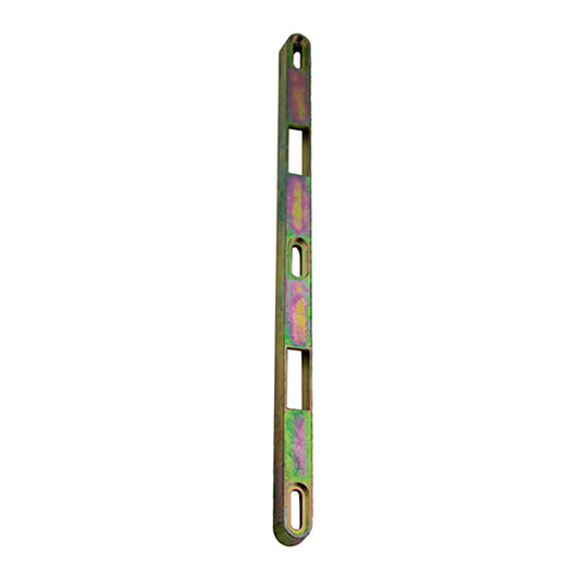 Narrow 1/2" Raised Sliding Door Strike Plate Keeper Dual Point Lock