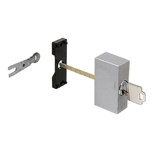Keyed Locking Unit, Sliding Patio Door, Diecast - Zinc