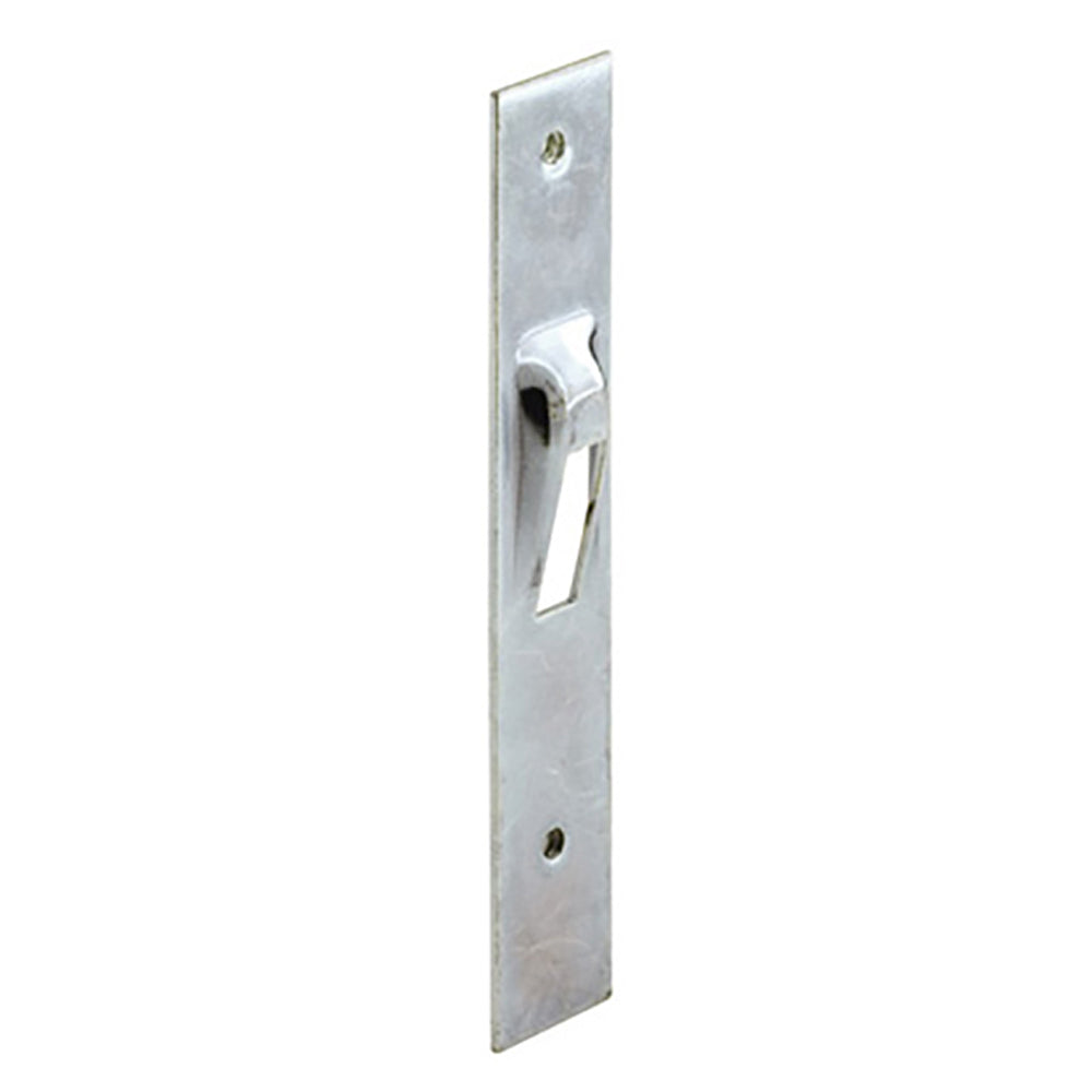 Keeper - Sliding Patio Door, Steel Plated - Aluminum - 5-1/2 in. - Keeper - Sliding Patio Door, Steel Plated - Aluminum - 5-1/2 in.