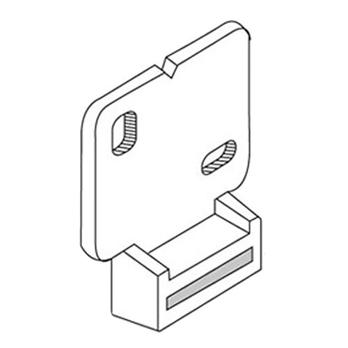 DRAWER TRACK FRONT PLATE - DRAWER TRACK FRONT PLATE