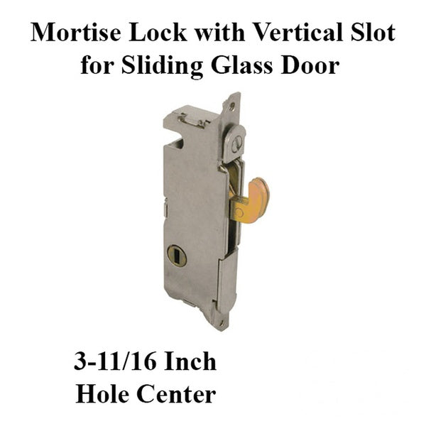 Common Mortise Lock, Vertical Slot Metal Sliding Patio Doors, W & F Style - Common Mortise Lock, Vertical Slot Metal Sliding Patio Doors, W & F Style