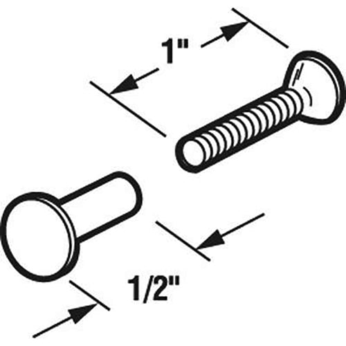 Post & Screws, Binder 1 inch- Aluminum (Thru-Bolt) - Post & Screws, Binder 1 inch- Aluminum (Thru-Bolt)