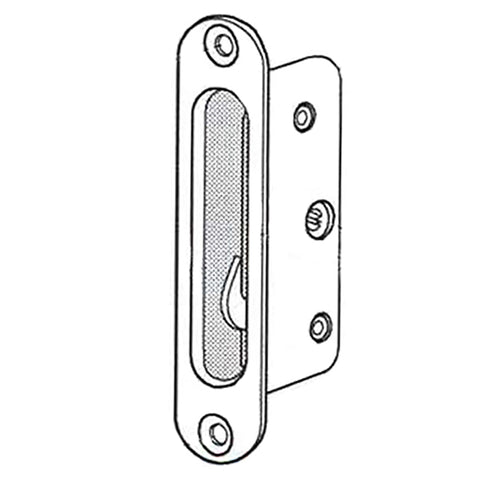 Mortise Lock with Recessed Housing for Sliding Patio Door - Mortise Lock with Recessed Housing for Sliding Patio Door
