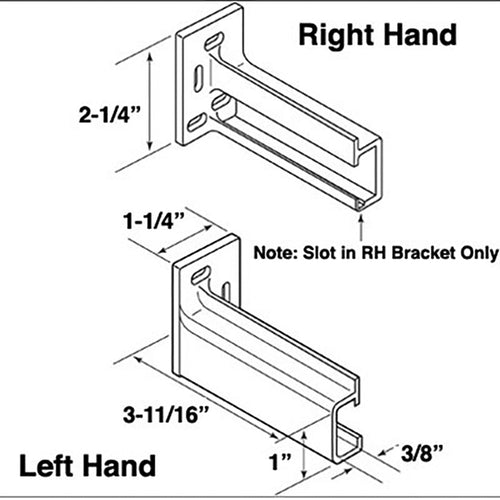 Backplate - Drawer Track - Backplate - Drawer Track
