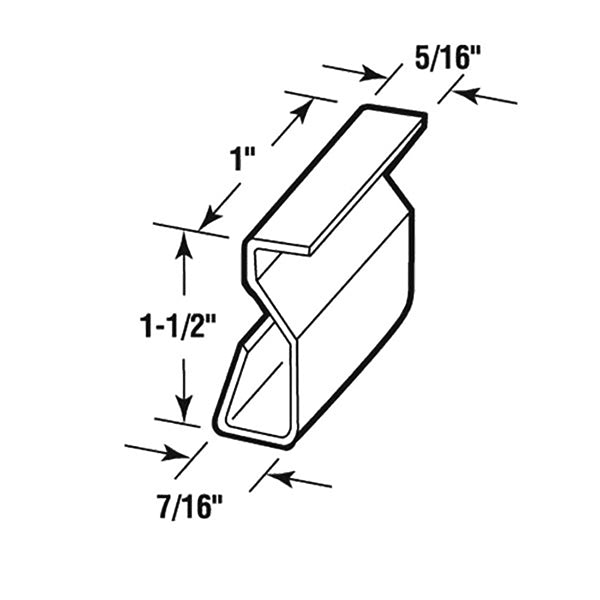 Plastic Lift Clips Extruded, 7/16 Inch - Plastic Lift Clips Extruded, 7/16 Inch