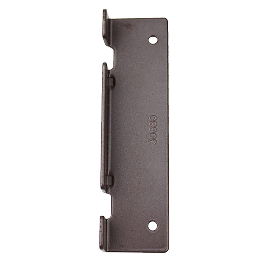 Truth Auxiliary Strike Plate Foot Bolt Keeper 2 Hole Angled - Truth Auxiliary Strike Plate Foot Bolt Keeper 2 Hole Angled