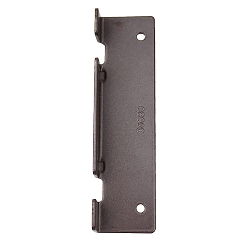 Truth Auxiliary Strike Plate Foot Bolt Keeper 2 Hole Angled - Truth Auxiliary Strike Plate Foot Bolt Keeper 2 Hole Angled