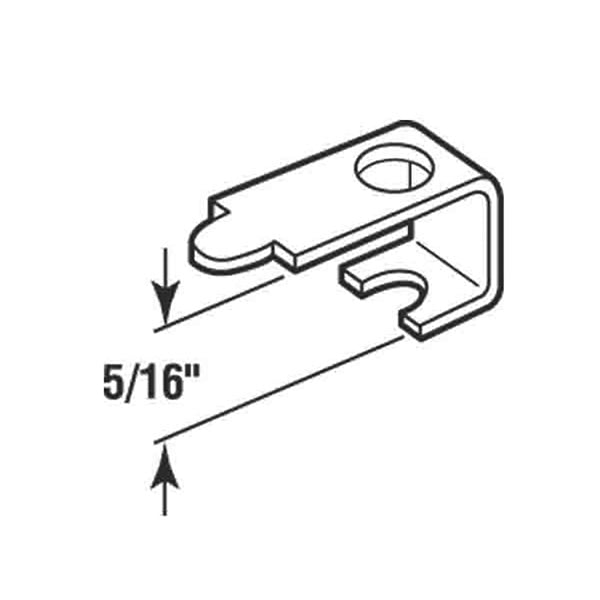 Window Screen Clips, 5/16 Inch, 12 Pack - Aluminum - Window Screen Clips, 5/16 Inch, 12 Pack - Aluminum