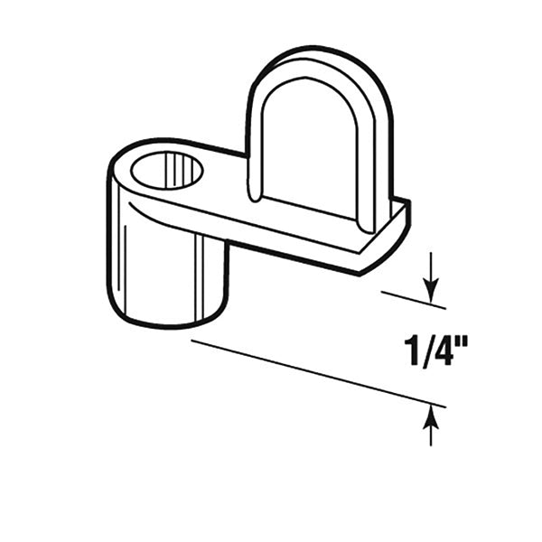 Diecast Screen Clips 1/4” Offset - Diecast Screen Clips 1/4” Offset