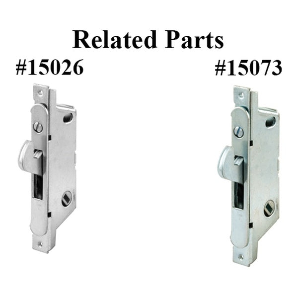 Mortise Lock, 45° Slot, Auto Lock, Round Face - Mortise Lock, 45° Slot, Auto Lock, Round Face